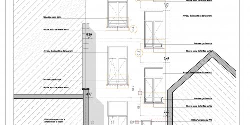 Plan-facade